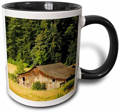 3dRose Wa, Fidalgo Island, Barn with Conifer forest Us48 Tdr0241 Trish Drury Two Tone Black, 11 oz, Black/White Ceramic Mug(60 ml), Multicolor
3dRose Wa, Fidalgo Island, Barn with Conifer forest Us48 Tdr0241 Trish Drury Two Tone Black, 11 oz, Black/White Ceramic Mug(60 ml), Multicolor