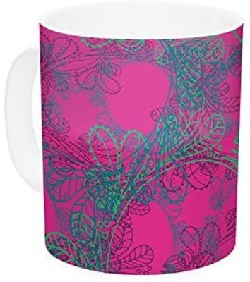 Kess InHouse InHouse Patternmuse Jaipur Hot Pink Pink Teal Ceramic Coffee, 11 oz, Multicolor Ceramic Mug(60 ml)
Kess InHouse InHouse Patternmuse Jaipur Hot Pink Pink Teal Ceramic Coffee, 11 oz, Multicolor Ceramic Mug(60 ml)