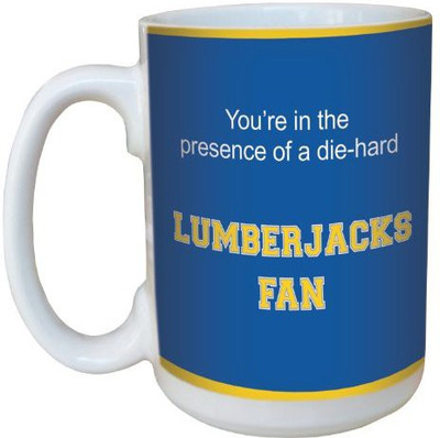Tree-Free Greetings Greetings lm44825 Lumberjacks College Basketball Ceramic with Full-Sized Handle, 15-Ounce Ceramic Mug(60 ml), Multicolor
Tree-Free Greetings Greetings lm44825 Lumberjacks College Basketball Ceramic with Full-Sized Handle, 15-Ounce Ceramic Mug(60 ml), Multicolor