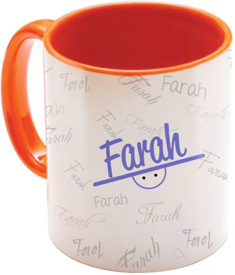 SKY TRENDS Farah Birthday Gift Orange Coffee 350 ML Ceramic Mug(350 ml), Multicolor
SKY TRENDS Farah Birthday Gift Orange Coffee 350 ML Ceramic Mug(350 ml), Multicolor