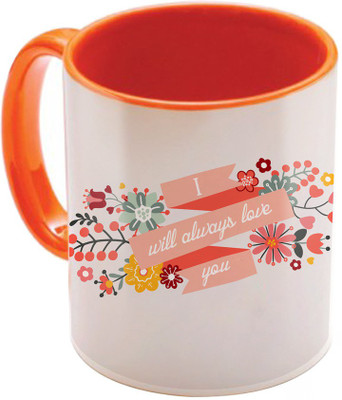 SKY TRENDS Valentine Gift for Girlfriend Love Printed I Love U Forever Perfect for Her Him Wife Fiance Anniversary And Birthday STGD147 Ceramic Mug(325 ml), Orange
SKY TRENDS Valentine Gift for Girlfriend Love Printed I Love U Forever Perfect for Her Him Wife Fiance Anniversary And Birthday STGD147 Ceramic Mug(325 ml), Orange