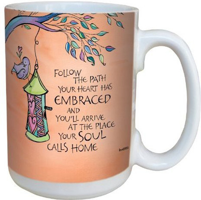 Tree-Free Greetings Greetings lm43955 Follow The Path by Joanne Fink Ceramic with Full-Sized Handle, 15-Ounce Ceramic Mug(60 ml), Multicolor
Tree-Free Greetings Greetings lm43955 Follow The Path by Joanne Fink Ceramic with Full-Sized Handle, 15-Ounce Ceramic Mug(60 ml), Multicolor