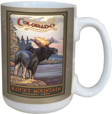 Tree-Free Greetings Greetings 79355 Colorado Moose by Paul A. Lanquist Ceramic with Full-Sized Handle, 15-Ounce, Multicolored Ceramic Mug(60 ml), Multicolor
Tree-Free Greetings Greetings 79355 Colorado Moose by Paul A. Lanquist Ceramic with Full-Sized Handle, 15-Ounce, Multicolored Ceramic Mug(60 ml), Multicolor