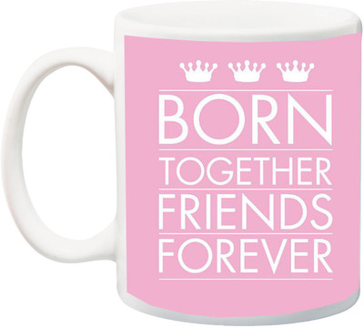 ME&YOU Gift for Brother/Sister/Girlfriend/Boyfriend;Born Together Friends Forever With Taj Printed Ceramic Mug(325 ml), Multicolor
ME&YOU Gift for Brother/Sister/Girlfriend/Boyfriend;Born Together Friends Forever With Taj Printed Ceramic Mug(325 ml), Multicolor