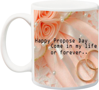 ME&YOU Happy Rose Day;Happy propose Day Come in My Life For Forever printed Ceramic Mug(325 ml), Multicolor
ME&YOU Happy Rose Day;Happy propose Day Come in My Life For Forever printed Ceramic Mug(325 ml), Multicolor