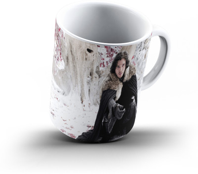 Ucard Jon Snow Game Of Thrones881 Bone China, Ceramic, Porcelain Mug(325 ml), Multicolor
Ucard Jon Snow Game Of Thrones881 Bone China, Ceramic, Porcelain Mug(325 ml), Multicolor