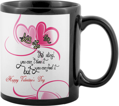 SKY TRENDS Valentine Gifts For Special Girlfriend,Boyfriend,Wife,Husband,design 57 Ceramic Mug(325 ml), Black
SKY TRENDS Valentine Gifts For Special Girlfriend,Boyfriend,Wife,Husband,design 57 Ceramic Mug(325 ml), Black