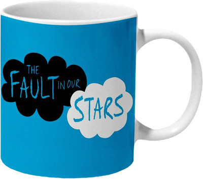 Mooch Wale The Fault In Our Stars Ceramic Mug(325 ml), Multicolor