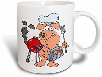 3dRose mug_104097_2 Funny Pig Out Bbq Barbecue Piggy Pig Ceramic, 15-Ounce Ceramic Mug(60 ml), Multicolor
3dRose mug_104097_2 Funny Pig Out Bbq Barbecue Piggy Pig Ceramic, 15-Ounce Ceramic Mug(60 ml), Multicolor