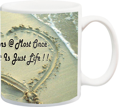 ME&YOU Gift for Husband/Wife/Girlfriend/Boyfriend/Lover;"Love Happiness most Cnce The Rest is Just Life 3D printed Ceramic Mug(325 ml), Multicolor
ME&YOU Gift for Husband/Wife/Girlfriend/Boyfriend/Lover;"Love Happiness most Cnce The Rest is Just Life 3D printed Ceramic Mug(325 ml), Multicolor