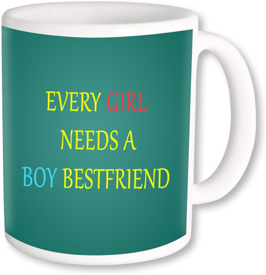 PhotogiftsIndia Every Girl Needs A Boy Best Friends Ceramic Mug(325 ml), Multicolor
PhotogiftsIndia Every Girl Needs A Boy Best Friends Ceramic Mug(325 ml), Multicolor