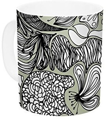 Kess InHouse InHouse Anchobee Doodle Dos Gray Green Ceramic Coffee, 11 oz, Multicolor Ceramic Mug(60 ml)
Kess InHouse InHouse Anchobee Doodle Dos Gray Green Ceramic Coffee, 11 oz, Multicolor Ceramic Mug(60 ml)