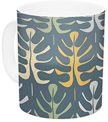 Kess InHouse InHouse Julia Grifol My Leaves on Blue Ceramic Coffee, 11 oz, Multicolor Ceramic Mug(60 ml)
Kess InHouse InHouse Julia Grifol My Leaves on Blue Ceramic Coffee, 11 oz, Multicolor Ceramic Mug(60 ml)