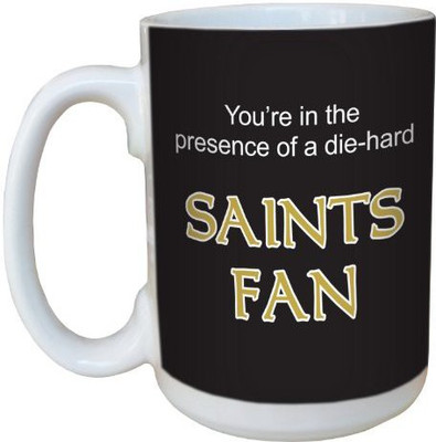 Tree-Free Greetings Greetings lm44127 Saints Football Fan Ceramic with Full-Sized Handle, 15-Ounce Ceramic Mug(60 ml), Multicolor
Tree-Free Greetings Greetings lm44127 Saints Football Fan Ceramic with Full-Sized Handle, 15-Ounce Ceramic Mug(60 ml), Multicolor