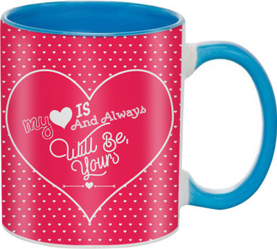 SKY TRENDS Great Romantic Love Best Gifts For Valentine Day For Girlfriend Boyfriend Fiance Wife Husband, Anniversary,Christmas, Design 025 Ceramic Mug(325 ml), Blue
SKY TRENDS Great Romantic Love Best Gifts For Valentine Day For Girlfriend Boyfriend Fiance Wife Husband, Anniversary,Christmas, Design 025 Ceramic Mug(325 ml), Blue