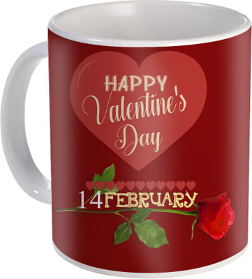 SKY TRENDS Love Gifts For Your Special Valentine For Girlfriend Boyfriend Wounderful Wife Husband Friend Anniversary Birthday Design011 Ceramic Mug(325 ml), White
SKY TRENDS Love Gifts For Your Special Valentine For Girlfriend Boyfriend Wounderful Wife Husband Friend Anniversary Birthday Design011 Ceramic Mug(325 ml), White