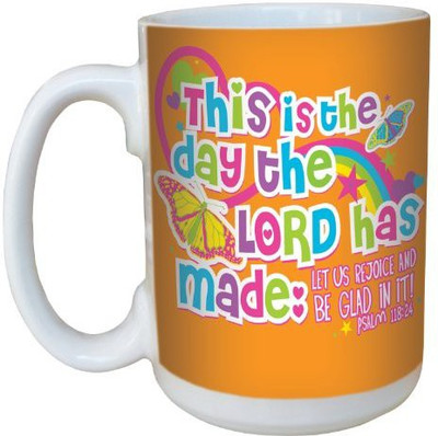 Tree-Free Greetings Greetings lm44354 Butterflies and Rainbows: Psalm 118:24 Ceramic with Full-Sized Handle, 15-Ounce Ceramic Mug(60 ml), Multicolor
Tree-Free Greetings Greetings lm44354 Butterflies and Rainbows: Psalm 118:24 Ceramic with Full-Sized Handle, 15-Ounce Ceramic Mug(60 ml), Multicolor