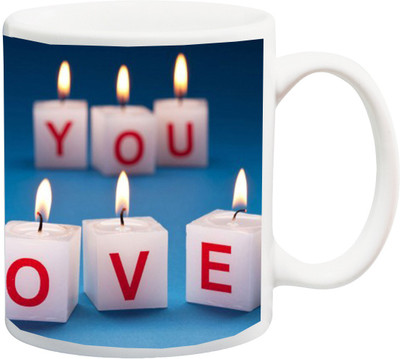 ME&YOU Gift for Husband/Wife/Girlfriend/Boyfriend/Lover;I Love You red printed Ceramic Mug(325 ml), Multicolor
ME&YOU Gift for Husband/Wife/Girlfriend/Boyfriend/Lover;I Love You red printed Ceramic Mug(325 ml), Multicolor