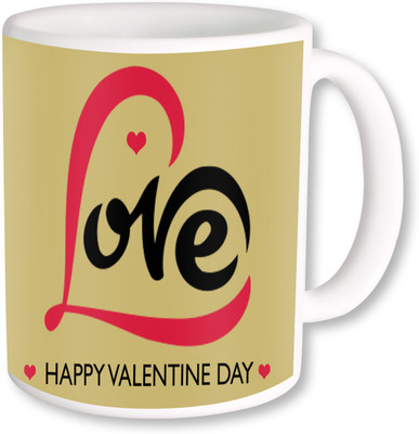 Heyworlds love you happy valentine gifts 0023 Ceramic Mug(325 ml), Multicolor
Heyworlds love you happy valentine gifts 0023 Ceramic Mug(325 ml), Multicolor