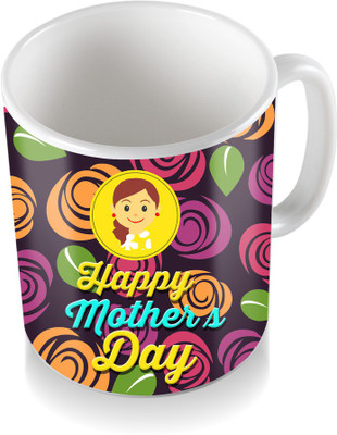 SKY TRENDS Happy Mother's Day Multi Colour Gifts For Mother's Day Ceramic Coffee Ceramic Mug(3.2 ml), White
SKY TRENDS Happy Mother's Day Multi Colour Gifts For Mother's Day Ceramic Coffee Ceramic Mug(3.2 ml), White