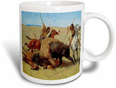 3dRose The Buffalo Hunt By Frederic Remington American West Ceramic, 15 oz, White Ceramic Mug(60 ml), Multicolor
3dRose The Buffalo Hunt By Frederic Remington American West Ceramic, 15 oz, White Ceramic Mug(60 ml), Multicolor