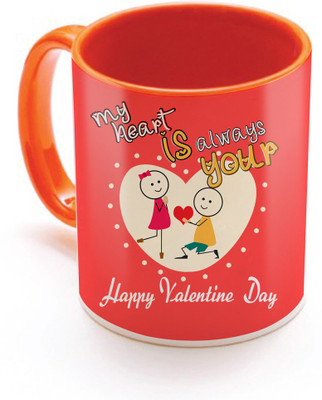 SKY TRENDS Valentine Gift for Girlfriend Love Printed I Love U Forever Perfect for Her Him Wife Fiance Anniversary And Birthday STGD005 Ceramic Mug(325 ml), Orange
SKY TRENDS Valentine Gift for Girlfriend Love Printed I Love U Forever Perfect for Her Him Wife Fiance Anniversary And Birthday STGD005 Ceramic Mug(325 ml), Orange