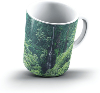 Ucard Lush Waters Costa Rican Forest2453 Bone China, Ceramic, Porcelain Mug(325 ml), Multicolor
Ucard Lush Waters Costa Rican Forest2453 Bone China, Ceramic, Porcelain Mug(325 ml), Multicolor