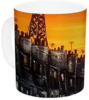 Kess InHouse InHouse Christen Treat Paris Ceramic Coffee, 11 oz, Multicolor Ceramic Mug(60 ml)
Kess InHouse InHouse Christen Treat Paris Ceramic Coffee, 11 oz, Multicolor Ceramic Mug(60 ml)