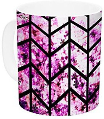 Kess InHouse InHouse Ebi Emporium Chevron Wonderland Pink Black Ceramic Coffee, 11 oz, Multicolor Ceramic Mug(60 ml)
Kess InHouse InHouse Ebi Emporium Chevron Wonderland Pink Black Ceramic Coffee, 11 oz, Multicolor Ceramic Mug(60 ml)