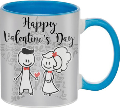 SKY TRENDS Great Romantic Love Best Gifts For Valentine Day For Girlfriend Boyfriend Fiance Wife Husband, Anniversary,Christmas, Design 071 Ceramic Mug(325 ml), Blue
SKY TRENDS Great Romantic Love Best Gifts For Valentine Day For Girlfriend Boyfriend Fiance Wife Husband, Anniversary,Christmas, Design 071 Ceramic Mug(325 ml), Blue