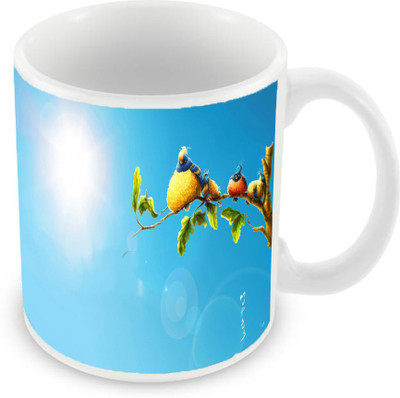Sleep Nature's SN-MG-746 Ceramic Mug(350 ml), Blue