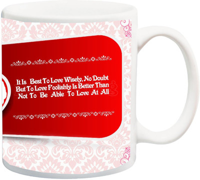 ME&YOU Valentine's Day,Anniversary Gift for Husband/Wife,Girlfriend/Boyfriend Ceramic Mug(325 ml), Multicolor
ME&YOU Valentine's Day,Anniversary Gift for Husband/Wife,Girlfriend/Boyfriend Ceramic Mug(325 ml), Multicolor