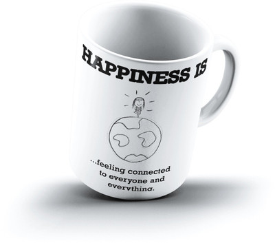Ucard Happiness Is1496 Bone China, Ceramic, Porcelain Mug(325 ml), Multicolor
Ucard Happiness Is1496 Bone China, Ceramic, Porcelain Mug(325 ml), Multicolor