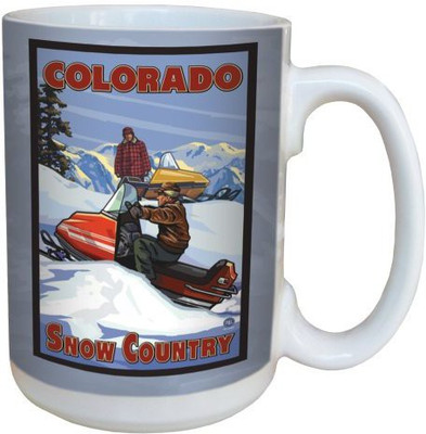 Tree-Free Greetings Greetings 79357 Colorado Snow Mobile by Paul A. Lanquist Ceramic with Full-Sized Handle, 15-Ounce, Multicolored Ceramic Mug(60 ml), Multicolor
Tree-Free Greetings Greetings 79357 Colorado Snow Mobile by Paul A. Lanquist Ceramic with Full-Sized Handle, 15-Ounce, Multicolored Ceramic Mug(60 ml), Multicolor