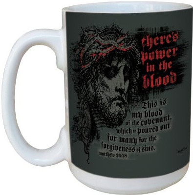 Tree-Free Greetings Greetings lm44314 Power in The Blood: Matthew 26:28 Ceramic with Full-Sized Handle, 15-Ounce Ceramic Mug(60 ml), Multicolor
Tree-Free Greetings Greetings lm44314 Power in The Blood: Matthew 26:28 Ceramic with Full-Sized Handle, 15-Ounce Ceramic Mug(60 ml), Multicolor