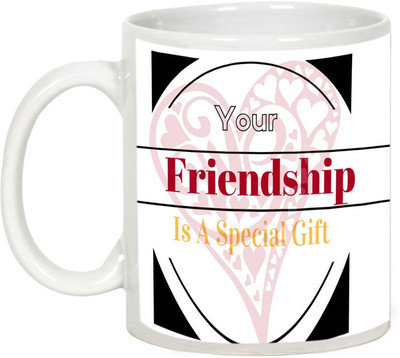 AllUPrints Friendship Fay Gifts - Your Friendship Is A Special Gift Ceramic Mug(325 ml), White
AllUPrints Friendship Fay Gifts - Your Friendship Is A Special Gift Ceramic Mug(325 ml), White
