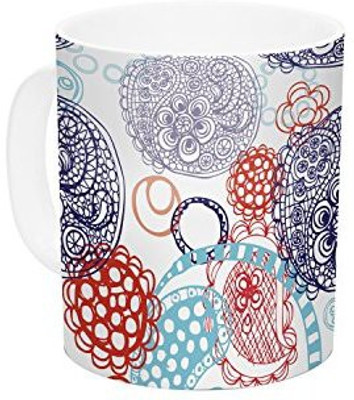 Kess InHouse InHouse Anneline Sophia Lacy Ying Yang Blue Ceramic Coffee, 11 oz, Multicolor Ceramic Mug(60 ml)
Kess InHouse InHouse Anneline Sophia Lacy Ying Yang Blue Ceramic Coffee, 11 oz, Multicolor Ceramic Mug(60 ml)