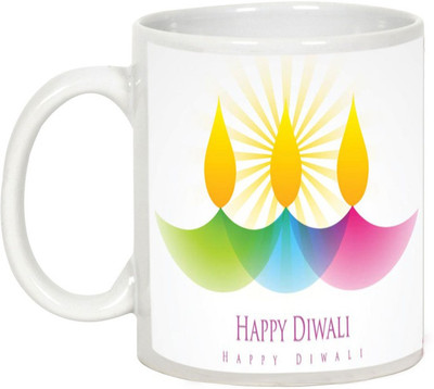 AllUPrints Gifts For Diwali - Happy Diwali To Everyone Ceramic Mug(325 ml), White
AllUPrints Gifts For Diwali - Happy Diwali To Everyone Ceramic Mug(325 ml), White