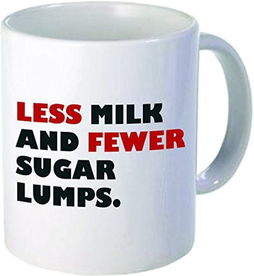 Rikki Knight LLC Knight Less Milk Fewer Sugar Quote Holiday Style 11 oz Ceramic Coffee Cup Ceramic Mug(60 ml), Multicolor
Rikki Knight LLC Knight Less Milk Fewer Sugar Quote Holiday Style 11 oz Ceramic Coffee Cup Ceramic Mug(60 ml), Multicolor