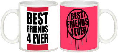 AllUPrints Friendship Day Gifts - Gift For Friend (Design 6) Ceramic Mug(325 ml, Pack of 2), White
AllUPrints Friendship Day Gifts - Gift For Friend (Design 6) Ceramic Mug(325 ml, Pack of 2), White