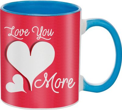 SKY TRENDS Great Romantic Love Best Gifts For Valentine Day For Girlfriend Boyfriend Fiance Wife Husband, Anniversary,Christmas, Design 016 Ceramic Mug(325 ml), Blue
SKY TRENDS Great Romantic Love Best Gifts For Valentine Day For Girlfriend Boyfriend Fiance Wife Husband, Anniversary,Christmas, Design 016 Ceramic Mug(325 ml), Blue