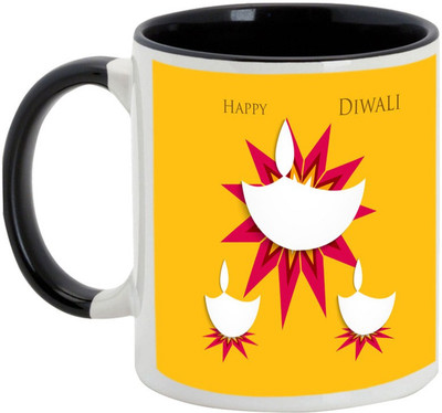 AllUPrints Gifts For Deepawali - Prosperous Happy Diwali Design 28 Ceramic Mug(325 ml), Black
AllUPrints Gifts For Deepawali - Prosperous Happy Diwali Design 28 Ceramic Mug(325 ml), Black