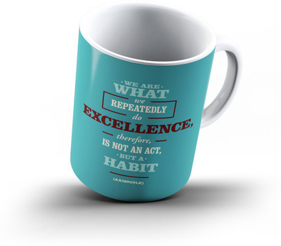 Ucard Motivational Quote770 Bone China, Ceramic, Porcelain Mug(325 ml), Multicolor
Ucard Motivational Quote770 Bone China, Ceramic, Porcelain Mug(325 ml), Multicolor