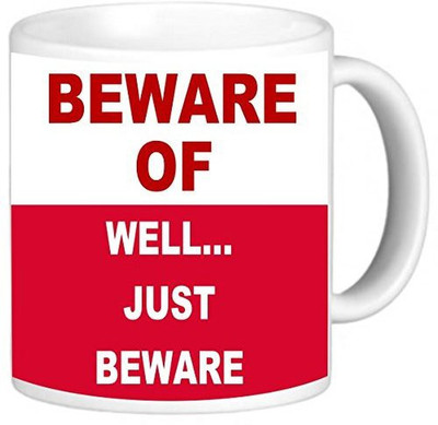 Rikki Knight LLC Knight Photo Quality Ceramic Coffee, 11 oz, Beware of-Well, Just Beware Ceramic Mug(60 ml), Multicolor
Rikki Knight LLC Knight Photo Quality Ceramic Coffee, 11 oz, Beware of-Well, Just Beware Ceramic Mug(60 ml), Multicolor