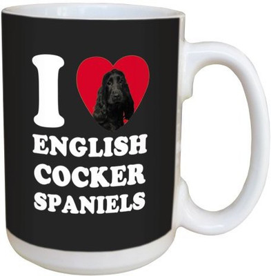 Tree Free Free Greetings LM45046 I Heart English Cocker Spaniels Ceramic with Full-Sized Handle, 15-Ounce, Black Ceramic Mug(60 ml), Multicolor
Tree Free Free Greetings LM45046 I Heart English Cocker Spaniels Ceramic with Full-Sized Handle, 15-Ounce, Black Ceramic Mug(60 ml), Multicolor