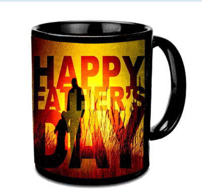 Raj Laxmi Wonderful Sunset Design Fathers Day Wishes Multicolor Ceramic Mug(350 ml), Black
Raj Laxmi Wonderful Sunset Design Fathers Day Wishes Multicolor Ceramic Mug(350 ml), Black