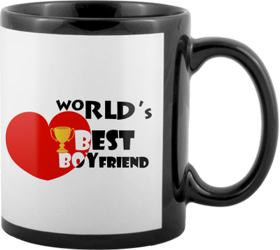 SKY TRENDS World's Best Gifts For Valentine Girlfriend Boyfriend Friend Husband Wife Anniversary & Birthday Design Code 128 Ceramic Mug(325 ml), Black
SKY TRENDS World's Best Gifts For Valentine Girlfriend Boyfriend Friend Husband Wife Anniversary & Birthday Design Code 128 Ceramic Mug(325 ml), Black
