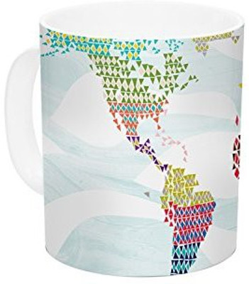 Kess InHouse InHouse Agnes Schugardt Geo Map Abstract Ceramic Coffee, 11 oz, Multicolor Ceramic Mug(60 ml)
Kess InHouse InHouse Agnes Schugardt Geo Map Abstract Ceramic Coffee, 11 oz, Multicolor Ceramic Mug(60 ml)