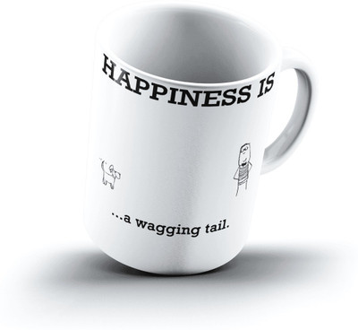 Ucard Happiness Is1934 Bone China, Ceramic, Porcelain Mug(325 ml)