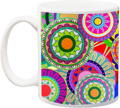 ME&YOU Gift for Holi;Happy Holi colorfull Rangoli designer 3D printed Ceramic Mug(325 ml), Multicolor
ME&YOU Gift for Holi;Happy Holi colorfull Rangoli designer 3D printed Ceramic Mug(325 ml), Multicolor